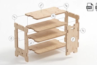 create plywood furniture plans with cnc cutting files