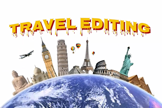 professionally edit your travel video
