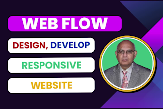 redesign, or develop webflow website, convert your figma to webflow framer