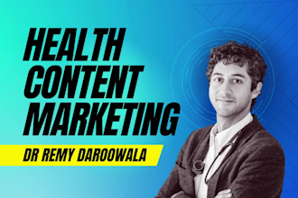 create medical content for your health marketing strategy