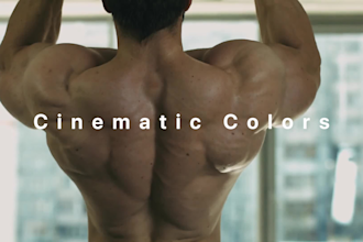 edit cinematic gym videos with professional color grading