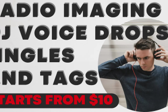 produce your radio imaging, jingles, dj vocal drops and tags