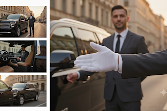 create ai video ads for your chauffeur, limousine or taxi business