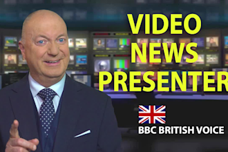 be your british TV news host
