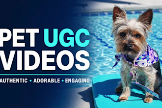 create premium pet ugc