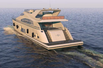 deliver cinematic 3d yacht boat animations with realistic water effect vessel