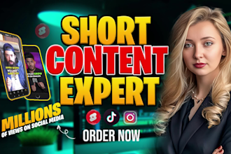 create custom trending youtube shorts, instagram reels and tiktok videos