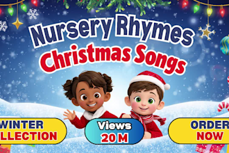 do kids learning and nursery rhymes videos for your channel
