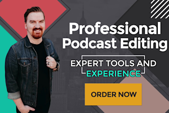 edit, mix and master your audio podcast