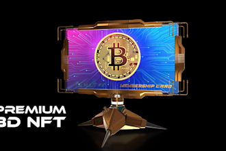 unique 3d nft card, premium nft card, nft card collection