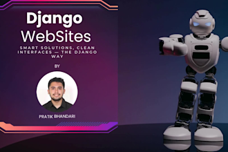 build a scalable fullstack django webapp or website
