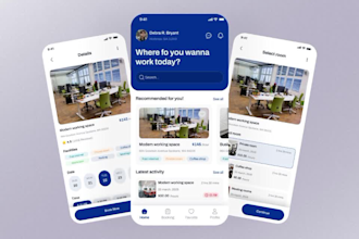design ai app UI UX, saas dashboard, and mobile app UI in figma