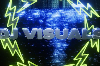 create high quality dj visual loops for your live sets