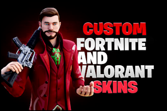 design a custom fortnite skin