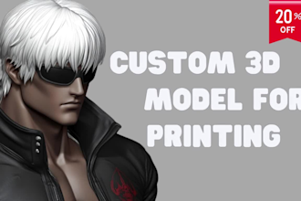 sculpt high quality 3d character modeling for 3d printing