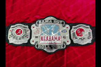 design exact replicas or custom championship belts with personalized straps