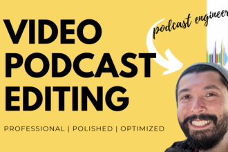 deliver video podcast editing for your zoom recording, meeting, or interview