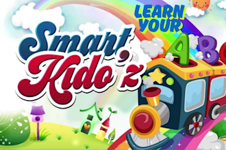 create kids learning videos