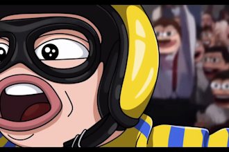 2d memecoin animation, 2d meme animation video, 2d meme coin art, pepe nft video