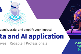 create your data and ai application using python and machine learning