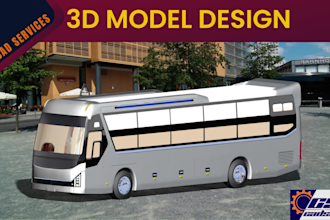 do 3d product rendering, 3d cad design and 3d printing