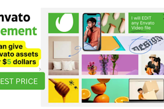 give you any envato 8 assets or files at 5 dollar