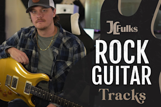 record pro rock guitar tracks for your song