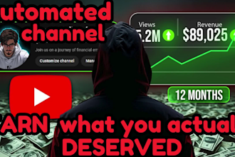 boost all youtube channel videos earning to get 10k passive income in 2 months