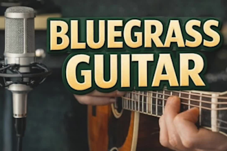 record bluegrass and country acoustic guitar for you