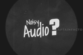 do audio repair, noise removal, audio clean up, echo removal, enhance audio,