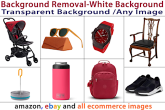 do background removal, cut out images and clipping path