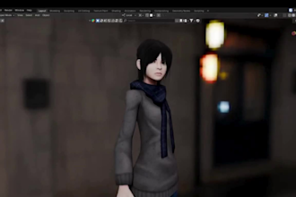 do retro low poly 3d ps1 psx style game character model for game animation ps2