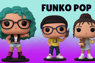 create cute 3d funko pop, cartoon characters, and action figures for 3d printing
