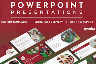 do powerpoint presentation and pitch deck design