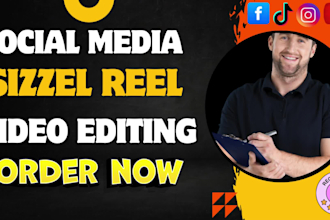 create professional sizzel reel for public speaker