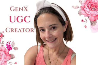 create natural, engaging genx female ugc for instagram, x, and tiktok