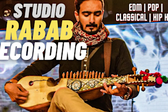 record quality rabab instrumental music for your track