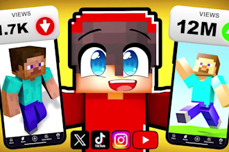 create minecraft animation for tiktok
