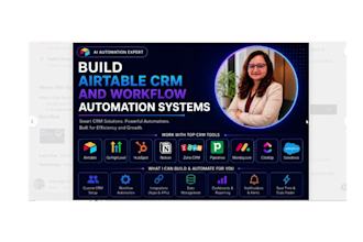 build airtable CRM and workflow automation systems