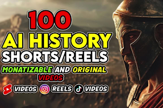 create engaging ai history shorts for youtube and instagram reels