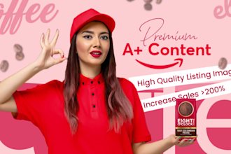 design amazon ebc, a plus enhanced brand content, listing images to boost sales
