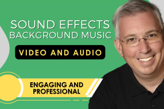 add music or sound effects to your audio or video