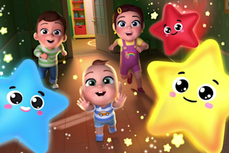 create 3d kids learning animation, educational videos, ai kids animation