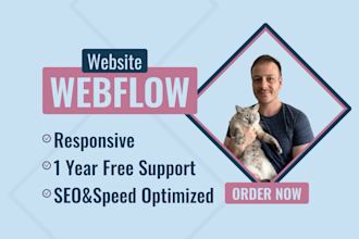 create the great webflow site from your figma design
