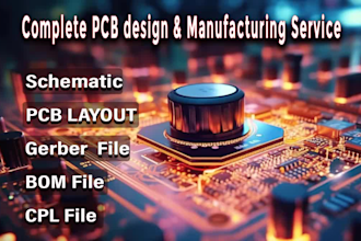design pcb, circuit and schematic with easyeda, kicad, altium and proteus