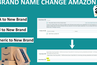 change generic, old amazon brand name to new brand name