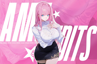 make an amazing anime music video edit amv for tiktok