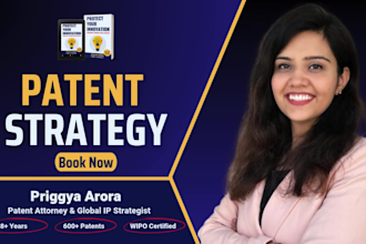 guide you through the patent process and discuss strategy for patent filing