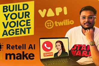 make an ai voice agent using vapi, retell, bland, synthflow
