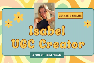 create ugc for reels and tiktoks in german or english